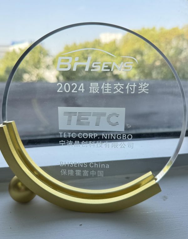 Baolong Huf Shanghai Electronics Co., Ltd. 2024 Delivery Award